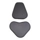 thumbnail image 5 of Funda Para Sillín De Bicicleta Cojín Para Asiento De Bicicleta Estática De Cuero PU Con Respaldo Negro 16 Cm 12 Cm, 5 of 5