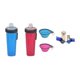 thumbnail image 1 of Botella De Agua Dual Portatil Vaso Plato Plegable Para Mascotas, 1 of 3