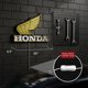 thumbnail image 5 of Letrero LED American Art Decor Honda Wing Amarillo 30 cm, 5 of 6