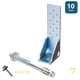 thumbnail image 1 of 10 ANCLAJES AN1-90 + 10 PERNOS EXPANSIÓN 1/2 X 7 + 100 TORNILLOS AUTOPERFORANTE 12-14 x 3/4, 1 of 1