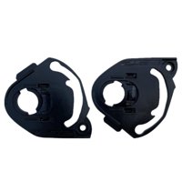 Magideal - 2X Base De Lentes Para Cascos De Motocicleta, Soportes De Visera Para Cascos De Licencia Lateral De Repuesto Compatibles Con Ff800 Ff353 353 328 320
