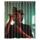thumbnail image 1 of Cortina de ducha The Weeknd Xo, juego de cortinas de baño con ganchos, tamaño 60 x 72 pulgadas, 1 of 3