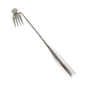 Ioensy - Herramienta De Deshierbe De Jardín, Deshierbador Multifuncional Para Excavación De Bonsái, Mango De Metal Para Jardín Y Patio Trasero