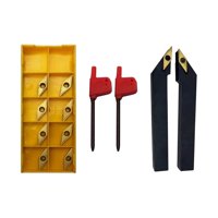 Magideal - 2 Piezas Svjcr1212H11 Svjcl1212H11 Portaherramientas De Torneado Herramienta De Corte De Torno Accesorios De Acero Al Carbono Fácil De Instalar Piezas