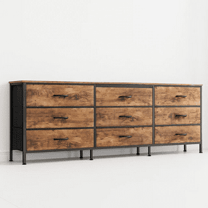 Klik Muebles - Cómoda Metalik Estilo Industrial - Rústico