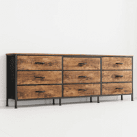 Klik Muebles - Cómoda Metalik Estilo Industrial - Rústico