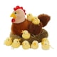 thumbnail image 5 of Escultura de pollo de grande, juguete de peluche, figurita de Animal, artesanías adorables, gallinero artístico para Pascua, patio, porche, pa estilo A, 5 of 5