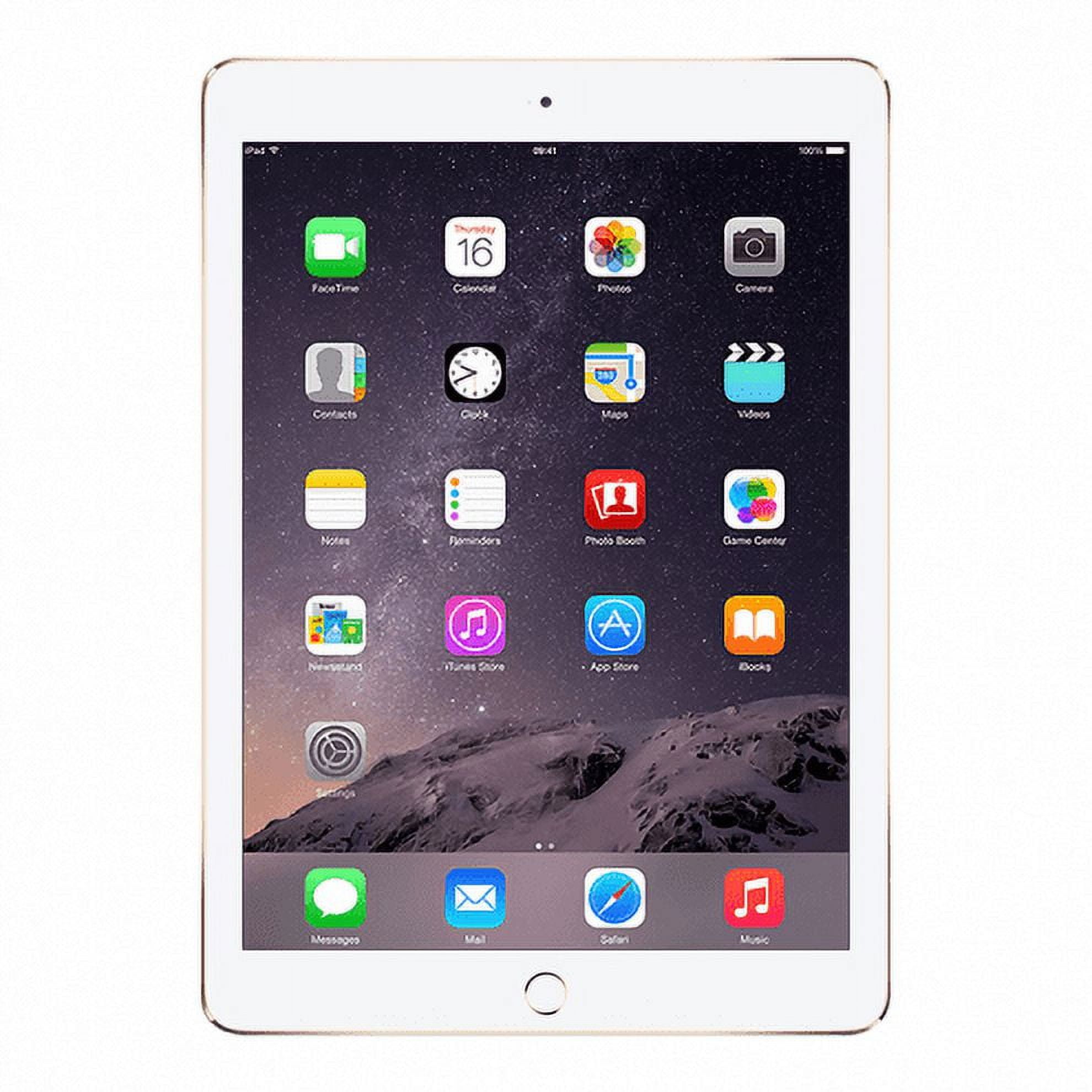 iPad本体 iPad Air 2 128GB WiFi+Cellular Apple iPad Air 2 Wifi+Cellular Dorado 128GB - Reacondicionado | Lider