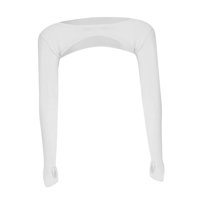 Magideal - Mangas Para Brazos, Enfriador, Encogimiento De Hombros, Protección Solar, Chal Refrescante, Ciclismo, Deportes Al Aire Libre Blanco