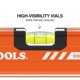 thumbnail image 3 of Nivel Klein Tools 93524MAG 61 cm Magnético con Ranura en V Naranja, 3 of 8