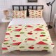 thumbnail image 1 of Tropical Summer Fruits Pattern Bedding Set Soft and Comfortable, 1 of 5
