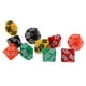 thumbnail image 1 of Paquete De 10 Dados Acrílicos D00-90 De Diez Lados Para Juguetes De Juegos De Fiesta D&D TRPG, 1 of 3