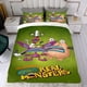 thumbnail image 4 of Juego de Funda de Edredón Aaahh Monstruos Reales Desmarcar 3 Piezas 135x200 cm, 4 of 6
