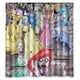 thumbnail image 1 of Cortina de ducha de princesas zombis de Wowarts, juego de cortinas de baño con ganchos, tamaño 66 x 72 pulgadas, 1 of 3