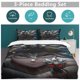 thumbnail image 5 of Black Clover Anime Home Bed 3-piece Set Classic Japanese Anime Polyester Wash Student Dormitory Set, 5 of 5