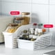 thumbnail image 3 of Canasto Organizador Gabinete Baño Cocina Con Ruedas Ancho Blanco, 3 of 10