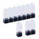 thumbnail image 5 of Cajas De Regalo De Flores Con Asa, Cajas De Regalo Transparentes, Color Negro, 10 Uds., 5 of 5