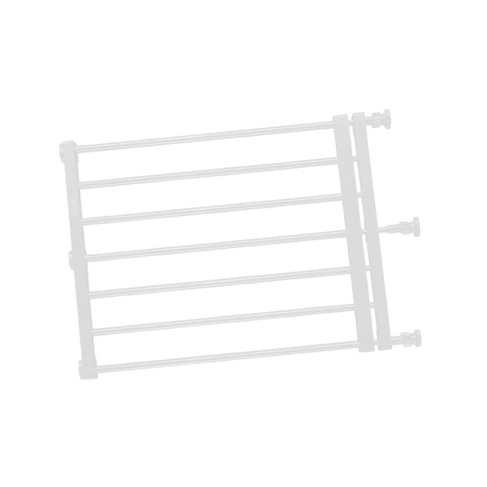 Magideal - Puerta Extensible Portátil Para Perros, Puerta Para Escaleras, Pantalla Ajustable, Barrera De Protección Para Puertas, Cerca Para Patio, Césped, Altura 42Cm