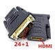 thumbnail image 2 of Adaptador Conversor Hdmi Hembra A Dvi 24 + 1 Macho Video Pc, 2 of 2