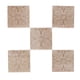 thumbnail image 4 of 5 piezas de madera tallada apliques sin pintar decoración de muebles de etiqueta 6x6cm # 2, 4 of 5