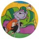 thumbnail image 3 of El Gran Show de Grape Ape Alfombra Redonda de Felpa Coral, Antideslizante, No Desprende Pelusas, Lavable y Duradera para Salón, Dormitorio y Habitación de Niños 60cm, 3 of 6