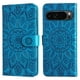 thumbnail image 2 of Funda tipo cartera FOXDOCK para Google Pixel 9 Pro XL , diseño girasol en relieve, cuero PU, cierre magnético, soporte y tarjetero, 2 of 5