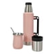thumbnail image 1 of Termo De Agua Frío/calor 1.3 Litros + Mate 236ml Con Bombilla Rosado, 1 of 6
