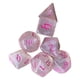 thumbnail image 1 of Dados Poliédricos Acrílicos Juguetes Ense?anza De Matemáticas Para Fiestas Juegos De Mesa Rosa, 1 of 5