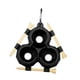 thumbnail image 4 of Cubierta de té de bolas de golf y té, regalo para él, accesorios portátiles con 3 tés, fijación simple para bucles de cinturón, bolsas para operadores Negro, 4 of 5