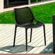 thumbnail image 2 of Mesa restaurant 70x70 Tubo Metal cubierta MDF + 4 Sillas Air Berlín - Negra, 2 of 10
