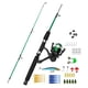 thumbnail image 3 of Gear De Pesca De Pescación Para Niños Games Ligeros Completos De Cumpleaños Regalos De Cumpleaños Varedilla De Pesca Verde, 3 of 5