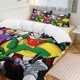 thumbnail image 2 of Teen Titans Go Cartoon Bedding Sets Ultra Soft Skin-Friendly Duvet Cover 3 Piece, Cute Comforter Cover Bed Set for Boys Girls Kids, 2 of 5