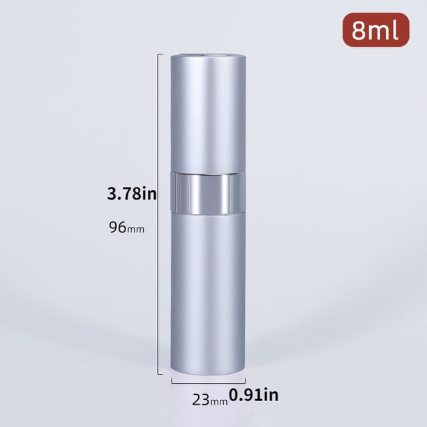 Atomizer Perfume Spray Bottle For Travel, Empty Refillable Cologne Dispenser, Portable Sprayer 8ML/0.27OZ