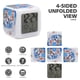 thumbnail image 3 of Kevin De Bruyne-theme 7 colors Alarm Clock Digital LED Alarm Clock Gifts for kids friends family, 3 of 6