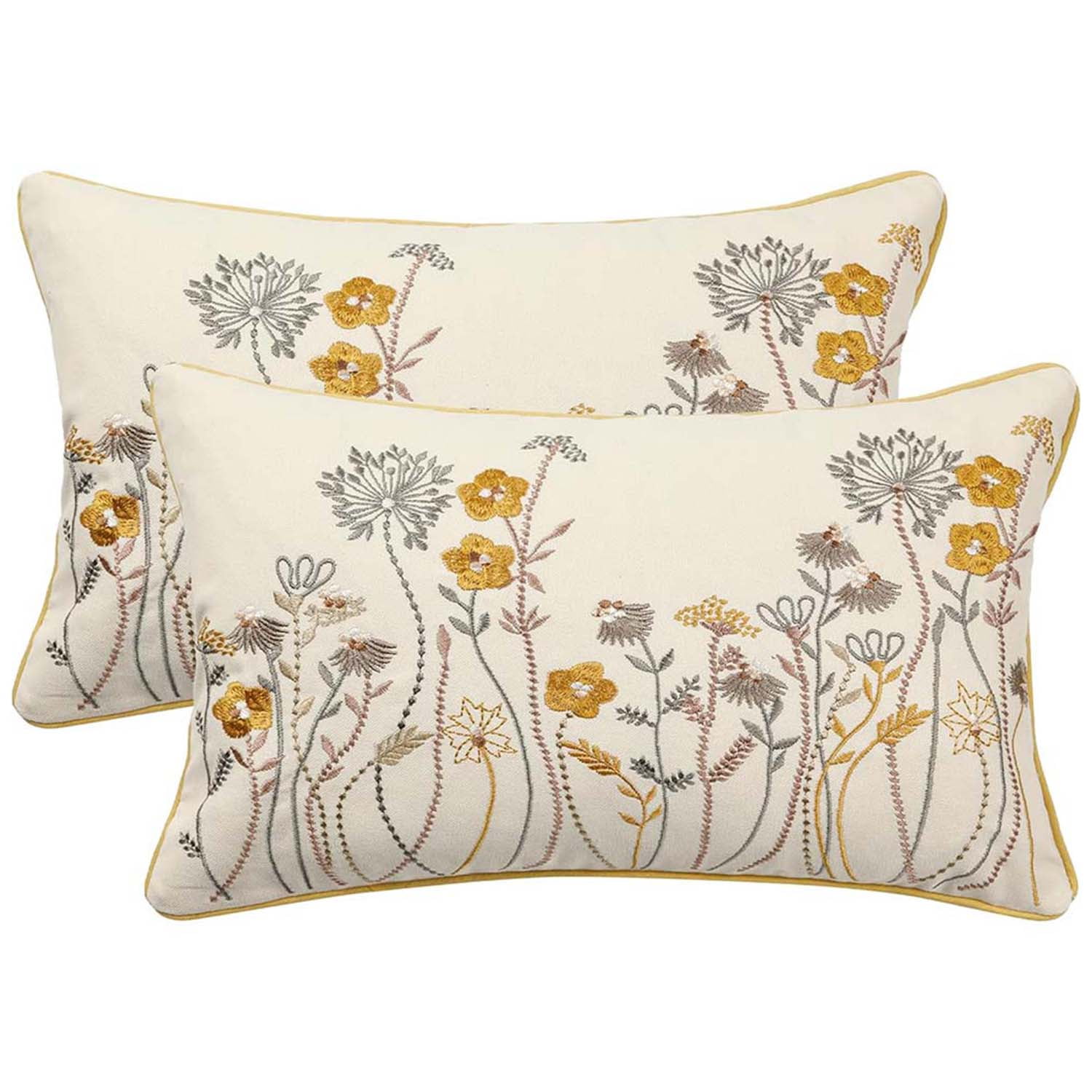 Wyj Hogar - Pack De Fundas De Cojin Decorativa Diseño Boho 30x50 Cm Md11