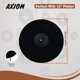 thumbnail image 4 of Tapete giratorio Axiom Home, acrílico negro, para disco de vinilo de 12 pulgadas, 4 of 8