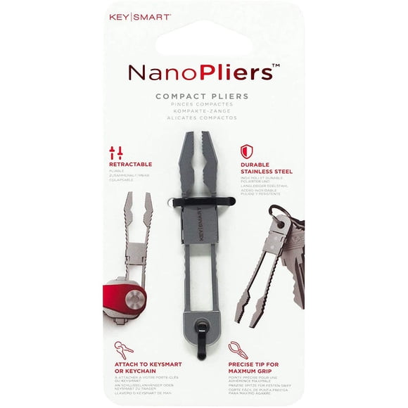 Alicates KEY SMART NanoLiers de acero inoxidable compactos