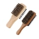 thumbnail image 1 of Cepillo Para Bigote De Barba Con Cerdas De Pelo De Doble Cara Para Hombres De 2 Piezas Con Mango De Madera, 1 of 5
