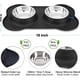 thumbnail image 2 of Platos Dobles AsFrost de Acero Inoxidable con Base, 2 of 3