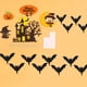 thumbnail image 1 of Set, Happy Halloween Cake Toppers Halloween Cupcake Toppers Cartoon Pumpkin Witch Ghost Cake Decorative Flags For Halloween Decor, Dessert Table Dress Up Supplies, Cake Decor Supplies, Baking Decor Su, 1 of 2