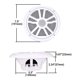 thumbnail image 3 of Parlantes UTVpro 16,5 cm Bluetooth para uso marino – Pack de 2, 3 of 8