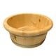 thumbnail image 4 of Baño de pies de madera, bañera de pedicura reutilizable portátil, SPA, lavabo para remojo de pies, bañera para remojo de pies para baño al aire libre,, 4 of 5