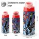 thumbnail image 2 of Liga de la JusticiaBotella de Agua con Tapa Pop Top de Un Toque, Acero Inoxidable, a Prueba de Fugas, para Deportes, Botella Infantil rosa 12 oz, 2 of 6