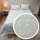 thumbnail image 1 of Cubrecama Quilt Verano Bordado 1.5 Plazas - Blanco Flores 564, 1 of 2