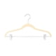 thumbnail image 2 of Colgadores de Ropa con clip Pack 6 beige Antideslizantes Nautica Home, 2 of 5
