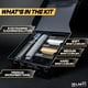 thumbnail image 2 of Kit limpiador de zapatos Blackline ELMT Solution, 240 ml, 3 cepillos, 2 of 6