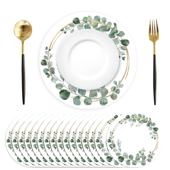 Mantel individual Tarklanda 35 cm Eucalipto – Pack de 50
