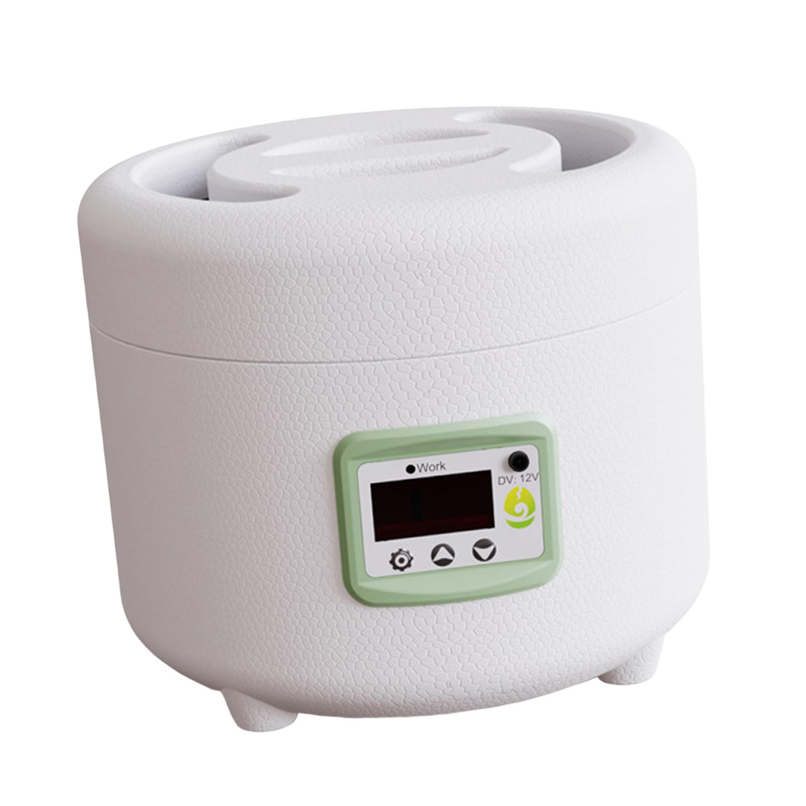 Magideal - Incubadora De Huevos, Máquina Para Incubar Aves De Corral De 9 Huevos Con Control De Temperatura, Incubadora Digital Para Incubar Pollo, , Codorni