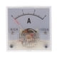 thumbnail image 4 of Amperímetro de CC Medidor de panel analógico Medidor de amperímetro Medidor de corriente 2.5% 0-3A, 4 of 5
