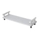 thumbnail image 1 of Organizador Para Fregadero De Cocina, Almacenamiento Impermeable, Bandeja De Mostrador Versátil Simple, Estante Con Mango Plateado Gris, 1 of 3